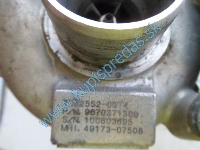 turbo na citroen c4 1,6hdi, 9670371380